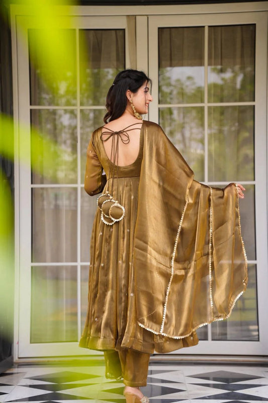 Jimmy Choo Festival Special Thread Work Gown
