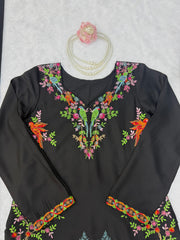 Designer Rayon Thread Work Farshi Palazzo Set