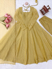 Festival Special Salsa Silk Elegant Gown