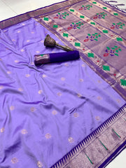 Beautiful Soft Kanchivaram Pethani Silk Saree