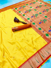Beautiful Soft Kanchivaram Pethani Silk Saree