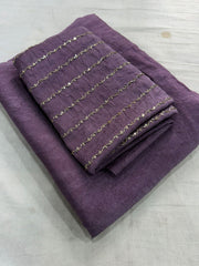Beautiful Rangoli Crush Saree