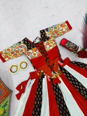 Navratri Special Pure Cotton Kediyu Lehenga Choli