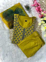 Designers Organza print Work Salwar Suit