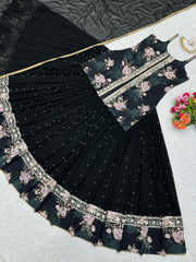 Designer Georgette Sequence Work Salwar Suit