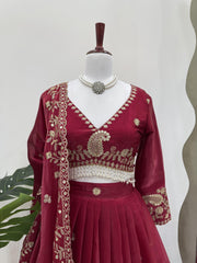 Trending Jimmy Choo Thread With Sequence Work Lehenga Choli