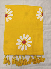 Beautiful Khadi Cotton Handlooms Printed Saree