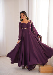 Festive Special Georgette Fancy Designer Anarkali Gown