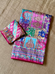 Beautiful Soft Dola Silk Full Zari Jacquard Weaving Saree