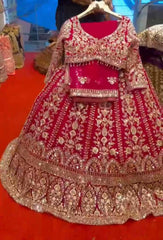 Attritive Embroidery Real mirror Work Lehenga Choli