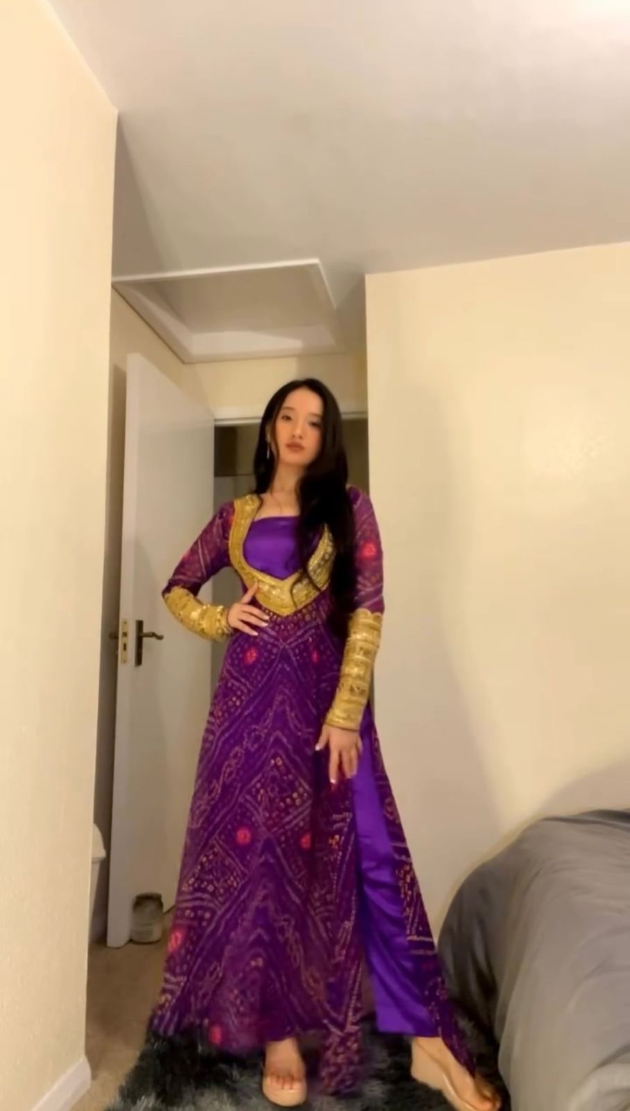 Designer Party-wear Georgette With Digital Prints Dress