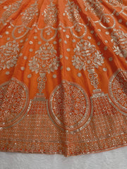 Beautiful Georgette Thread With Sequence Work Lehenga Choli