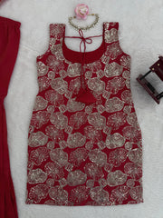 Festive Special Simmer Silk Thread & Sequence Work Sharara
