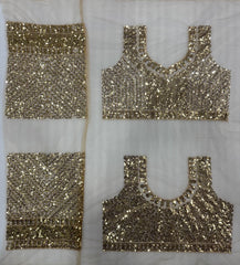 Bollywood Style Butterfly Net Sequence Embroidery Work Saree