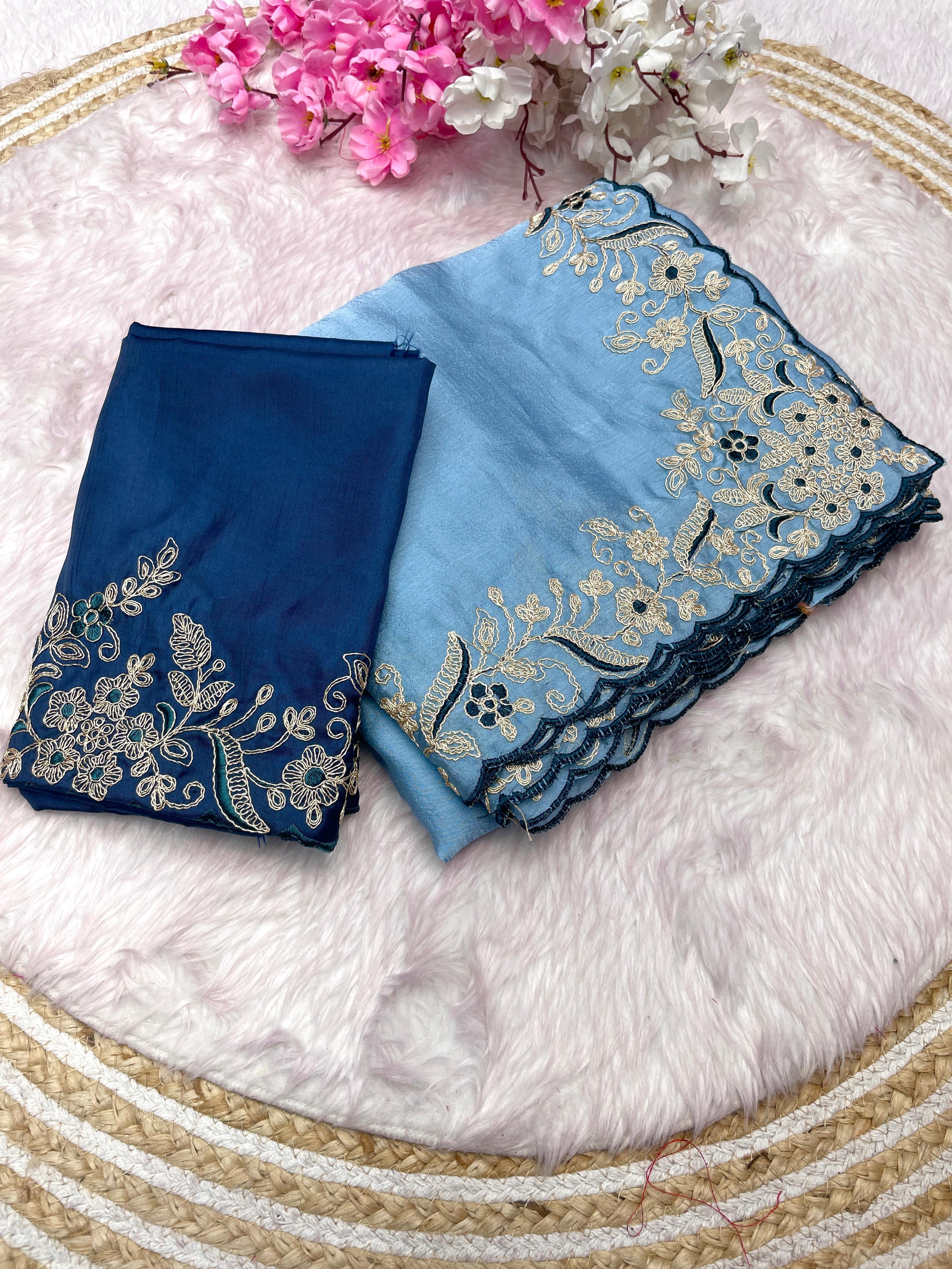 Beautiful Malai Silk Silk Satin Saree