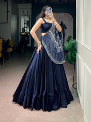 Navratri Nights Special Moonga Silk Lehenga Choli