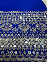 Beautiful Party-wear Georgette Sequence Work Sharara