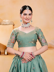 Beautiful Fendy Embroidery Work Lehenga Choli