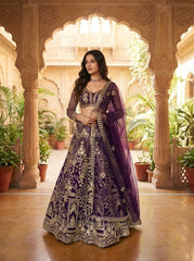Engagement Special Viral Soft Net  Coding Sequins Work Lehenga Choli
