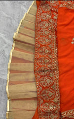 Party-wear Designer Georgette Embroidery Coding Sequence Work Lehenga Choli