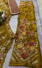 Jimmy Choo Trending Embroidery Sequence Work Lehenga Choli